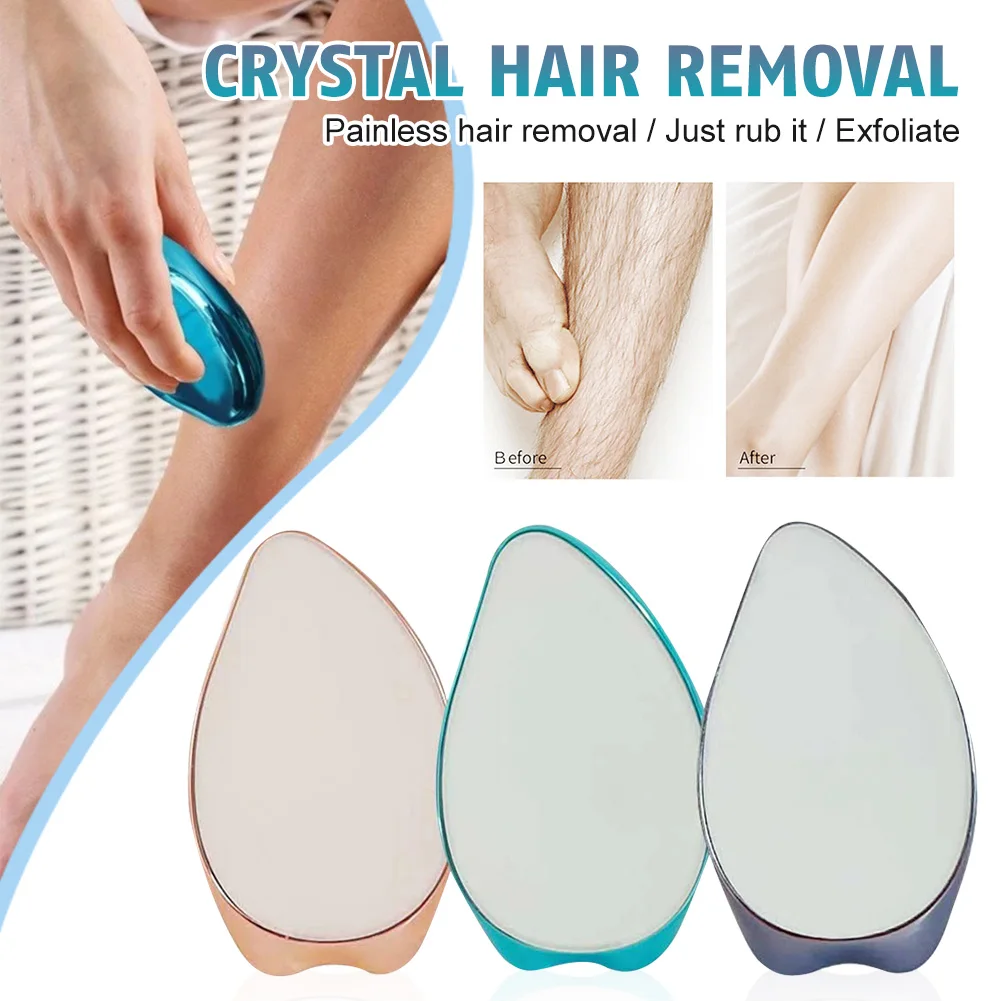 1PC Crystal Physical Hair Removal Epilator Reusable Bleame Hair Eraser Painless Hair Removal For Face Body Beauty Tool Home Use
1PC Crystal Physical Hair Removal Epilator Reusable Bleame Hair Eraser Painless Hair Removal For Face Body Beauty Tool Home Use