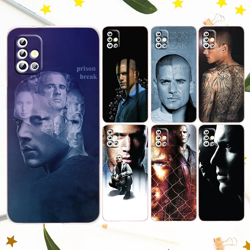 Cool Movie Prison Break Phone Case For Samsung A23 A50 A30 A73 A71 A53 A52 A51 A33 A32 A22 A03 A02 A03S A31 5G Transparent
Cool Movie Prison Break Phone Case For Samsung A23 A50 A30 A73 A71 A53 A52 A51 A33 A32 A22 A03 A02 A03S A31 5G Transparent