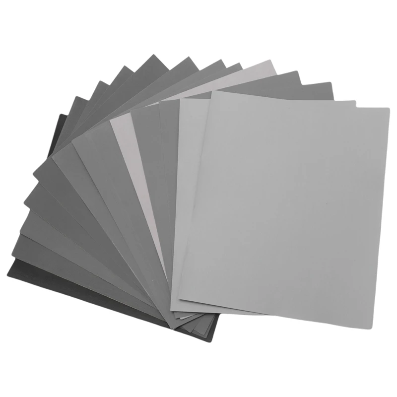 18 Pcs 9x11 Inch High Grit Wet And Dry Sandpaper Assortment 400 600 800 1000 1500 2000 3000 5000 7000 Sanding Paper Sheets For C
18 Pcs 9x11 Inch High Grit Wet And Dry Sandpaper Assortment 400 600 800 1000 1500 2000 3000 5000 7000 Sanding Paper Sheets For C