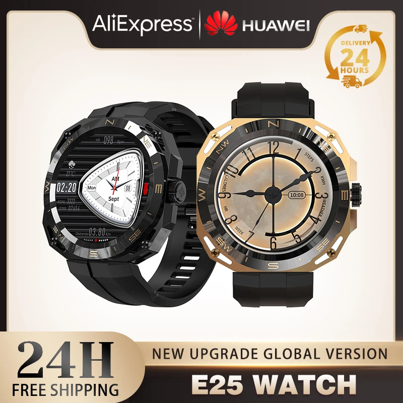 Huawei E25 Smart Watch 2023 Men Women Sport Fitness Health Tracker Original Luxury Smartwatches Waterproof Bracelet Fasion Ultra
Huawei E25 Smart Watch 2023 Men Women Sport Fitness Health Tracker Original Luxury Smartwatches Waterproof Bracelet Fasion Ultra