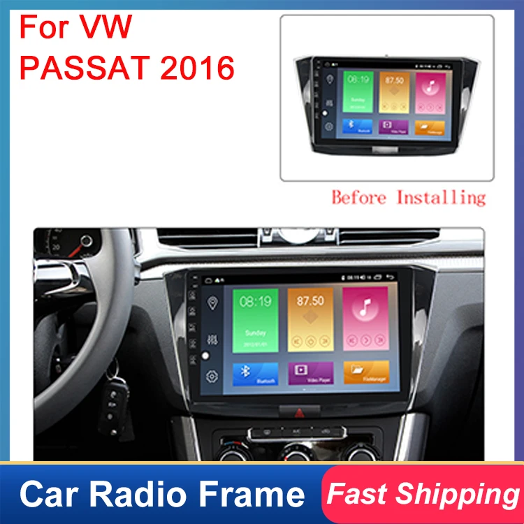 For VW PASSAT 2016 Car Radio GPS Multimedia Player 2 din DVD Fascia Panel Frame Adaptor Fitting Kit car frame with canbus cable
For VW PASSAT 2016 Car Radio GPS Multimedia Player 2 din DVD Fascia Panel Frame Adaptor Fitting Kit car frame with canbus cable
