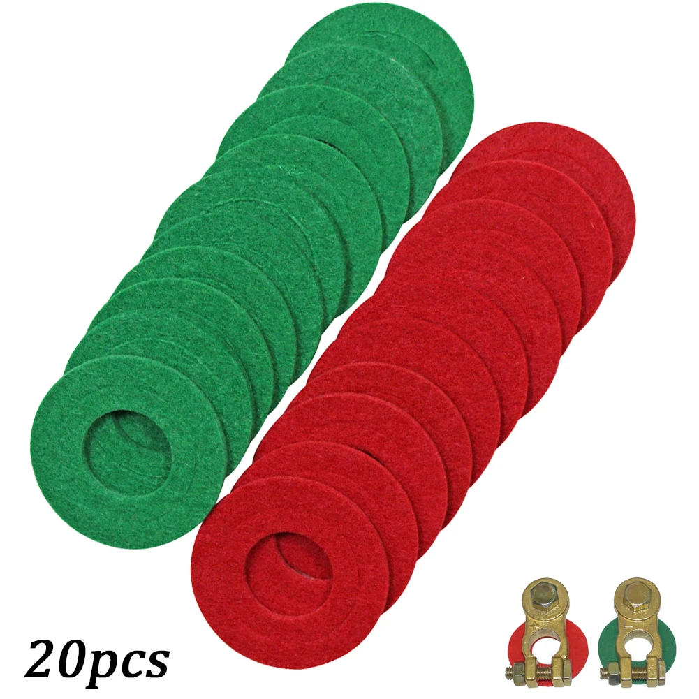 Brand New High Quality Hot Sale Washers Anti Corrosion Parts Felt For Larger Battery Terminals Red & Green Set
Brand New High Quality Hot Sale Washers Anti Corrosion Parts Felt For Larger Battery Terminals Red & Green Set