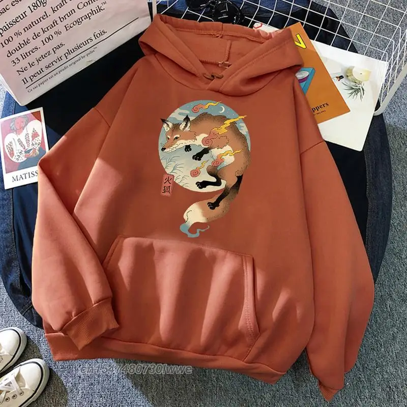 Sweatshirt Fire Cartoon Fox Japanese New Hoodies Men/Women Streetwear Harajuku Pullovers Mens Oversize Retro Men's Clothing
Sweatshirt Fire Cartoon Fox Japanese New Hoodies Men/Women Streetwear Harajuku Pullovers Mens Oversize Retro Men's Clothing