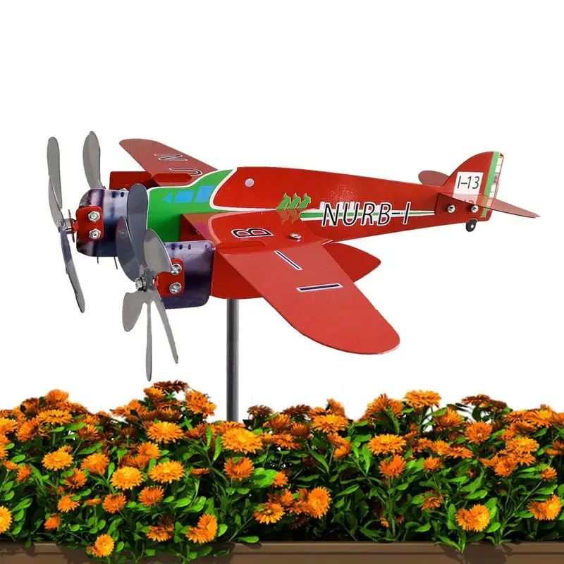 Garden Decoration Metal Airplane Weathervane Outdoor Garden Aircraft Weather Vane Plug Decor Wind Spinners Roof Plug-in
Garden Decoration Metal Airplane Weathervane Outdoor Garden Aircraft Weather Vane Plug Decor Wind Spinners Roof Plug-in