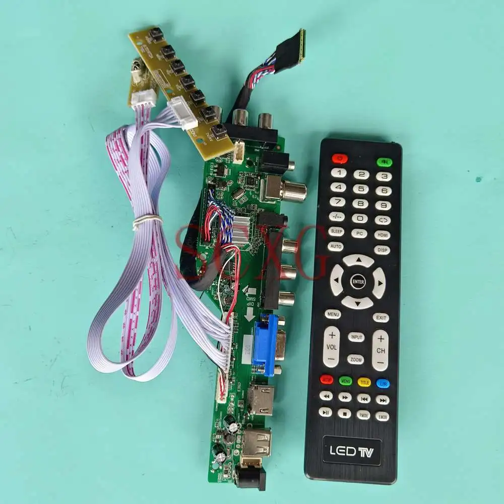 Плата управления драйвером в комплекте, совместимая с цифровым сигналом DVB 15,6 дюйма, hdmi-совместимая с VGA, AV, USB, LVDS, 40-контактная матрица ЖК-дис...
Плата управления драйвером в комплекте, совместимая с цифровым сигналом DVB 15,6 дюйма, hdmi-совместимая с VGA, AV, USB, LVDS, 40-контактная матрица ЖК-дис...