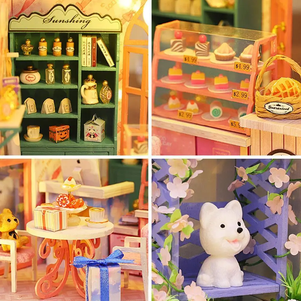 Diy Dollhouse Kit Wooden Dolls Houses Miniature Dollhouse Furniture Kit With Led Toys For Children Christmas Gift V1c2
Diy Dollhouse Kit Wooden Dolls Houses Miniature Dollhouse Furniture Kit With Led Toys For Children Christmas Gift V1c2