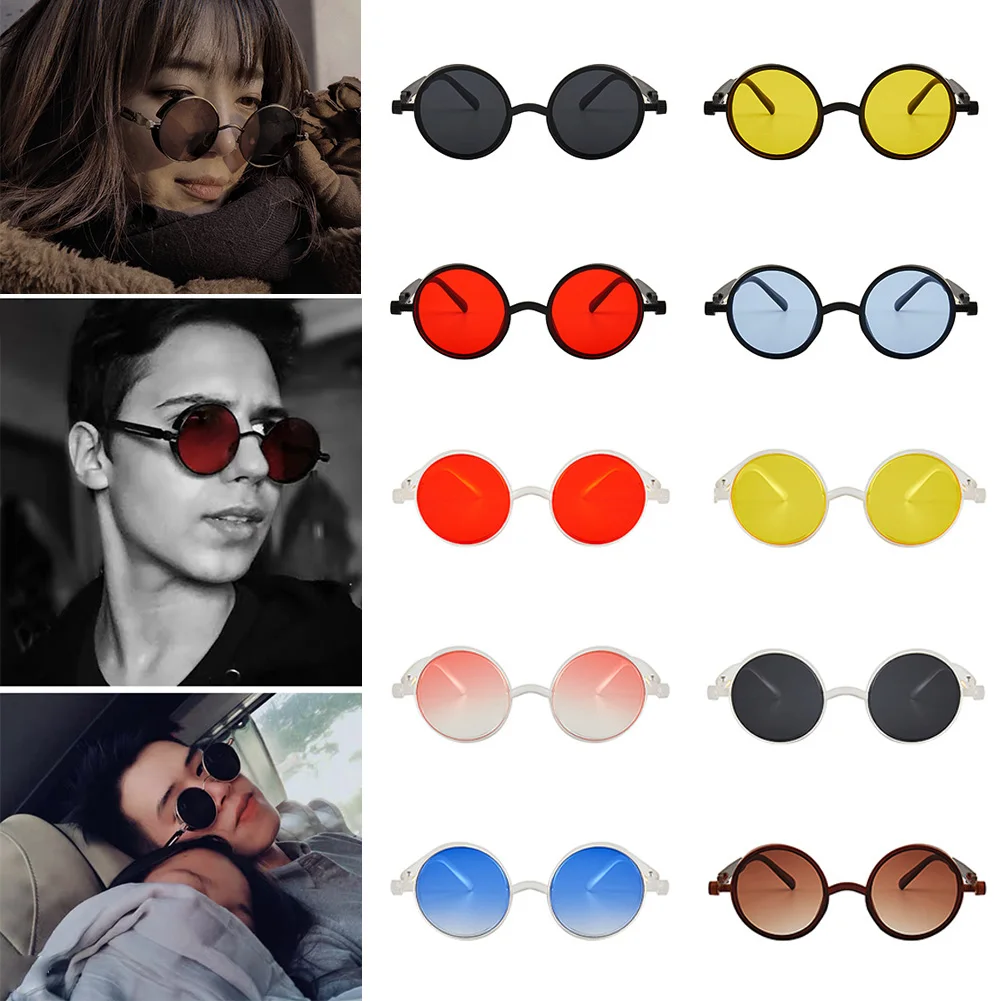 2022 Punk Steampunk Sunglasses Retro Men's Brand Designer Round Punk Eyewear Gothic Style Products Women UV400 Sunglasses
2022 Punk Steampunk Sunglasses Retro Men's Brand Designer Round Punk Eyewear Gothic Style Products Women UV400 Sunglasses