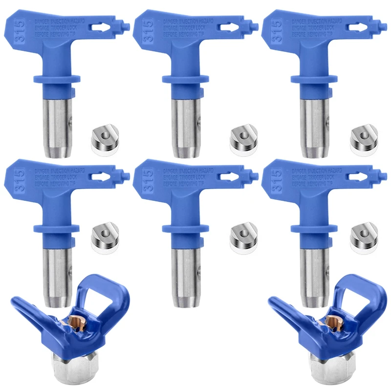 Airless Paint Nozzles Set,Reversible Spray Tips Airless Paint Sprayer Nozzle Tips Airless Sprayer Spraying Machine Parts
Airless Paint Nozzles Set,Reversible Spray Tips Airless Paint Sprayer Nozzle Tips Airless Sprayer Spraying Machine Parts
