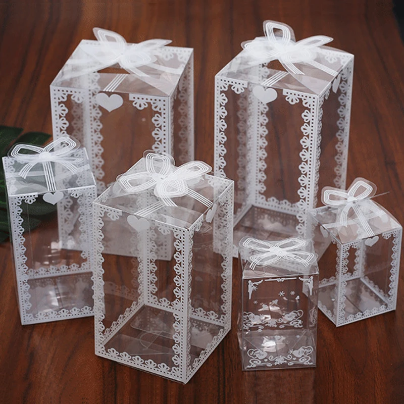 10pcs Transparent Plastic Gift Box PVC Clear Packaging Boxes for Birthday Wedding Baby Shower Party Festival Present Candy Case
10pcs Transparent Plastic Gift Box PVC Clear Packaging Boxes for Birthday Wedding Baby Shower Party Festival Present Candy Case