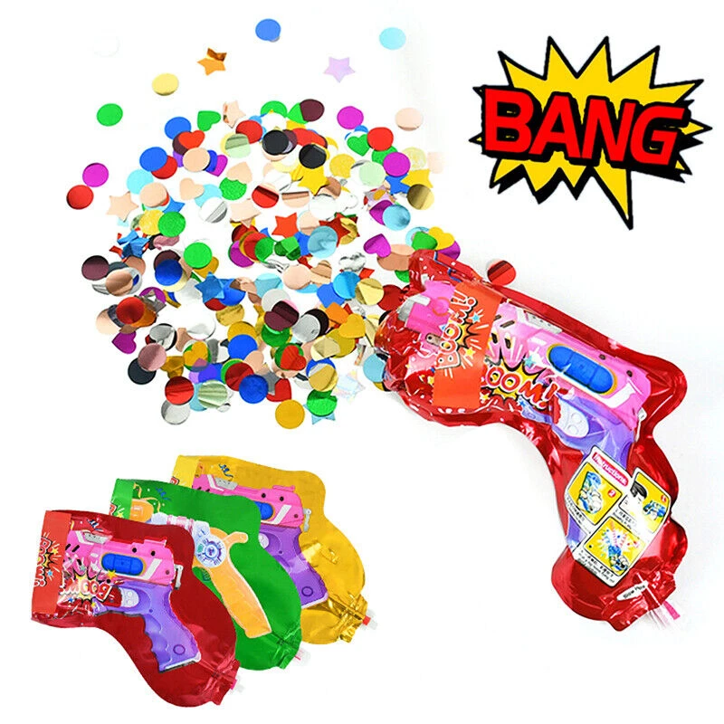 50/30/20pc Confetti Cannon Fireworks Pistol Handheld Confetti Inflatable Toy Wedding Celebration Birthday Party Game Tricky Prop
50/30/20pc Confetti Cannon Fireworks Pistol Handheld Confetti Inflatable Toy Wedding Celebration Birthday Party Game Tricky Prop