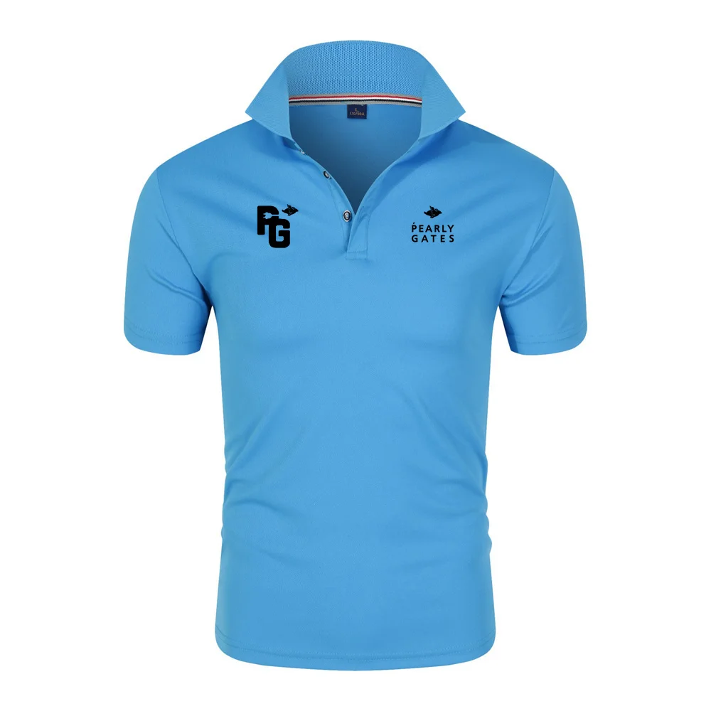 New Men's PEARLY GATES Polo Shirts Summer High Quality Casual Everyday Short Sleeve Men's Lapel T Shirts Top Slim FitT-shirt
New Men's PEARLY GATES Polo Shirts Summer High Quality Casual Everyday Short Sleeve Men's Lapel T Shirts Top Slim FitT-shirt