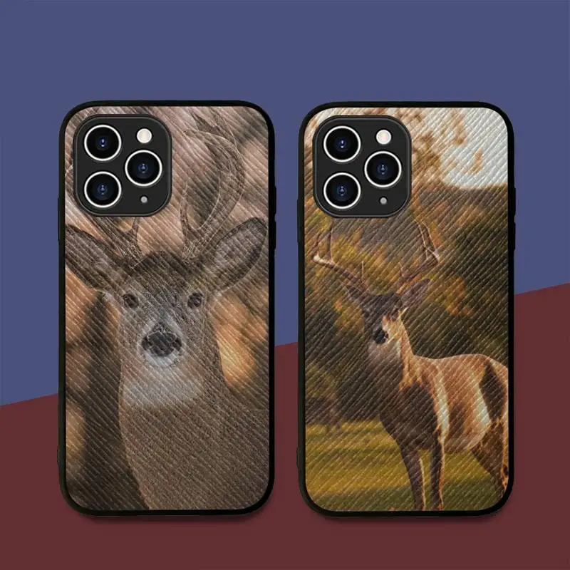 Deer Hunting Phone Case Hard Leather Case for iPhone 11 12 13 Mini Pro Max 8 7 Plus SE 2020 X XR XS Coque
Deer Hunting Phone Case Hard Leather Case for iPhone 11 12 13 Mini Pro Max 8 7 Plus SE 2020 X XR XS Coque