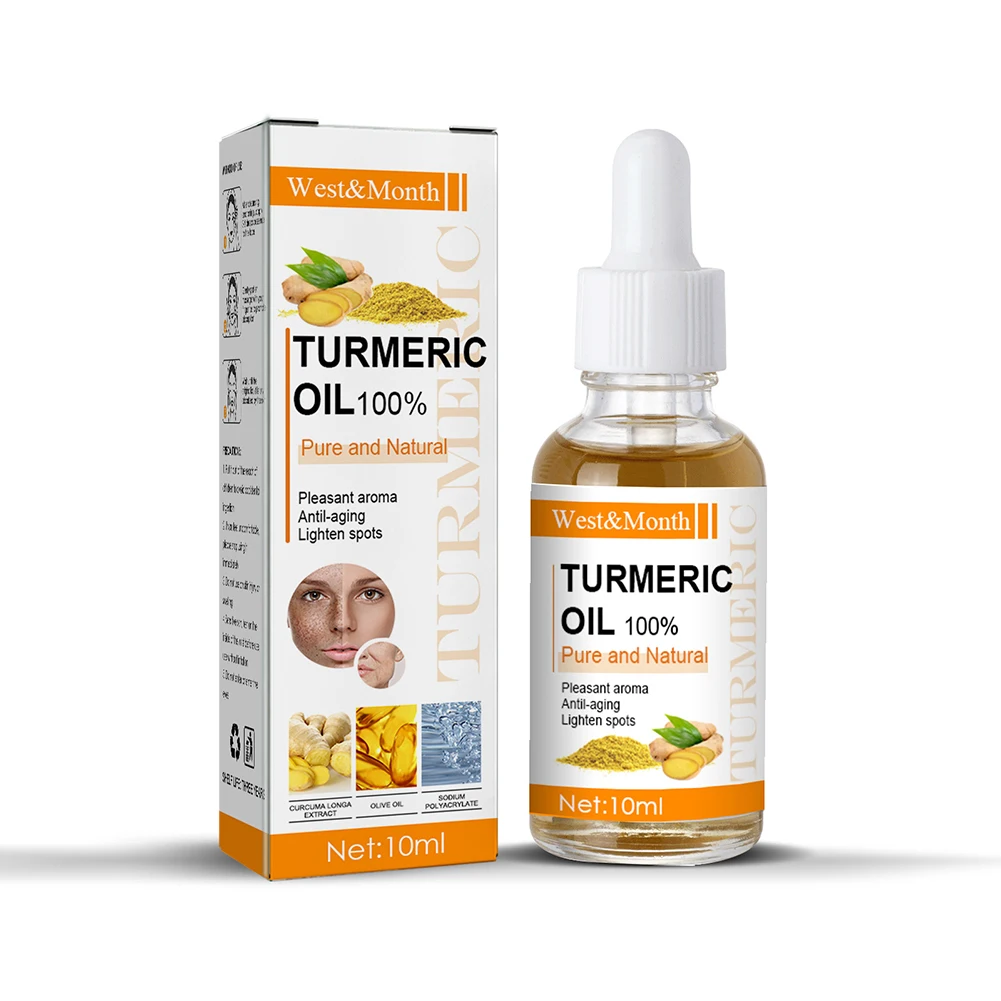 10ml Turmeric Essential Oil Anti-Aging Lightening Dark Spots Natural Turmeric Oils Reduce Wrinkles Brighten Skin Face Moisturize
10ml Turmeric Essential Oil Anti-Aging Lightening Dark Spots Natural Turmeric Oils Reduce Wrinkles Brighten Skin Face Moisturize