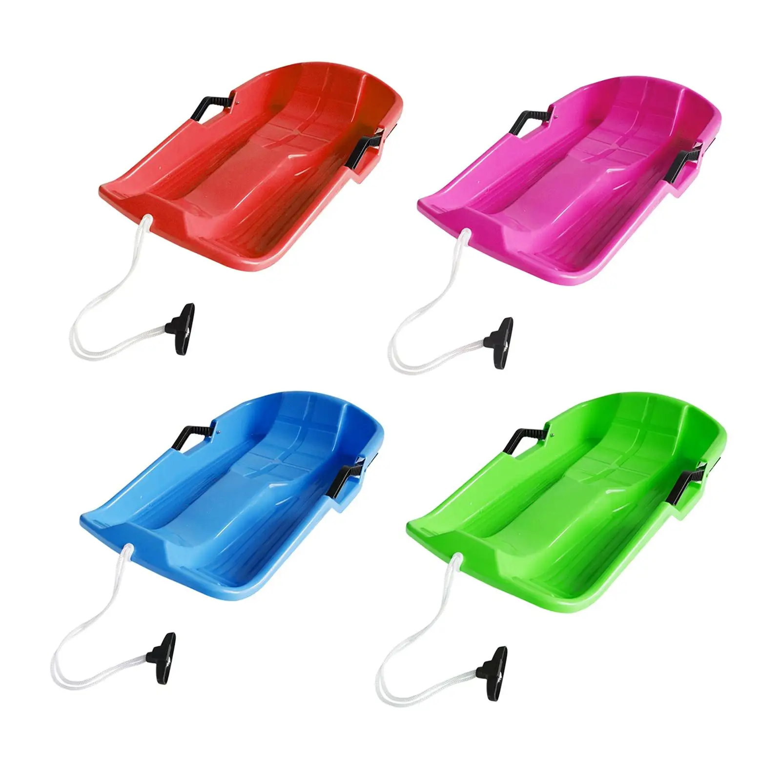 Portable Snowboard Toboggan Snow Scooter with Pull Rope Durable for Skiing
Portable Snowboard Toboggan Snow Scooter with Pull Rope Durable for Skiing