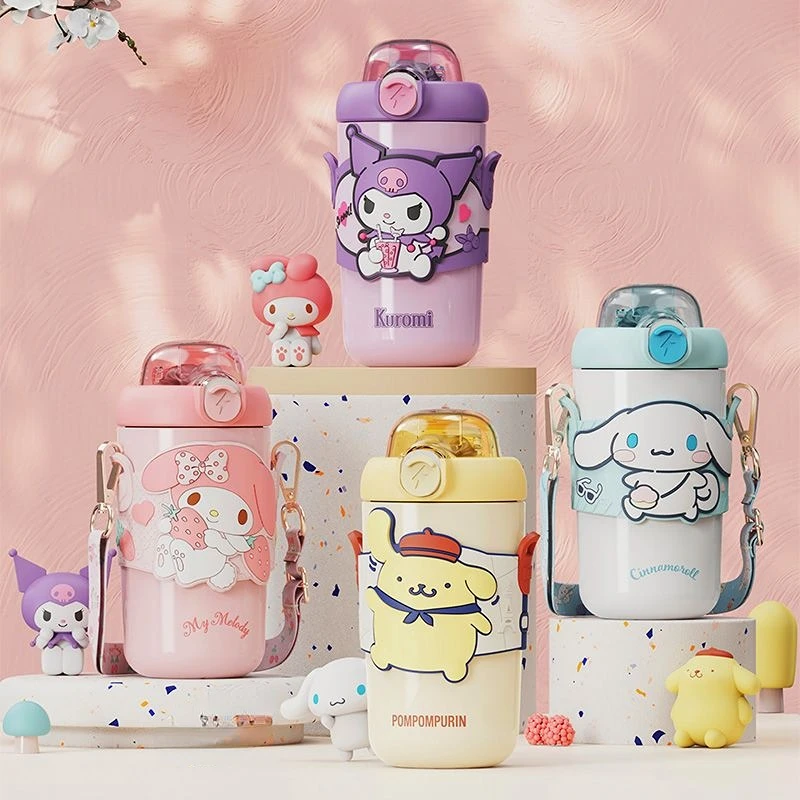 Sanrio anime cartoon cute Melody Kulomi children's insulation cup 316 stainless steel primary school children go out portable
Sanrio anime cartoon cute Melody Kulomi children's insulation cup 316 stainless steel primary school children go out portable