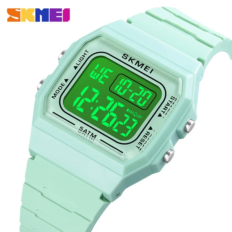 

Reloj Mujer SKMEI Digital Watches For Men Women Military Wristwatches Sport Watch Ladies Square LED Male Clock Relogio Masculino