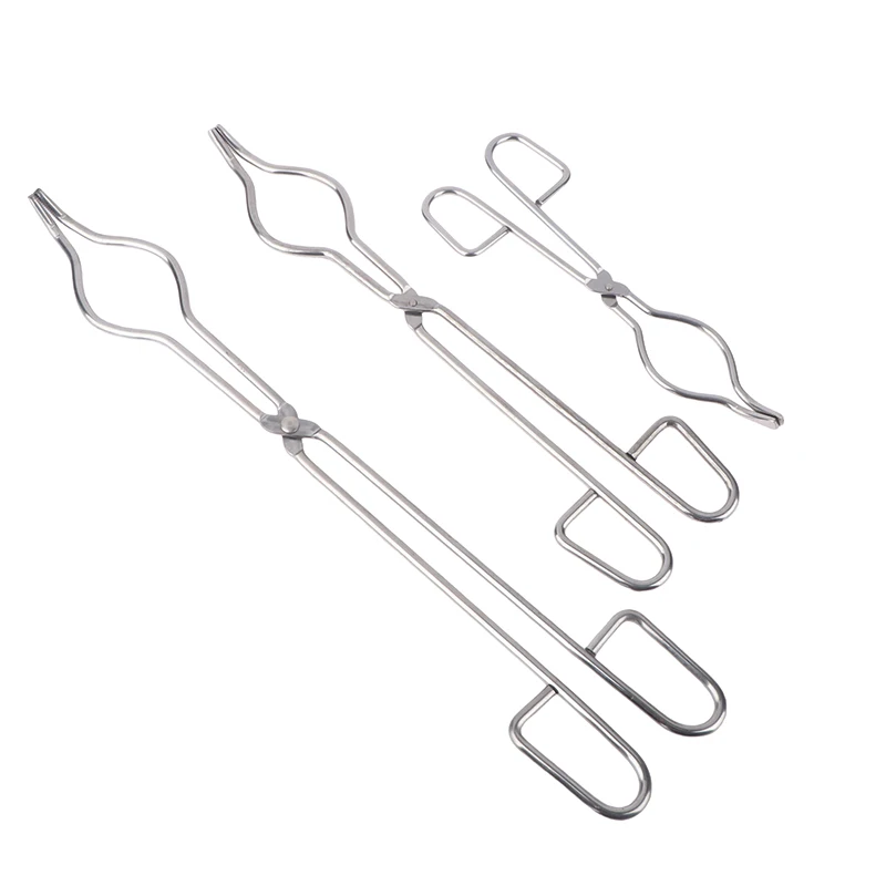 Professional Grade Stainless Steel Crucible Tongs Graphite Melting Plier Holder Chrome Plated Beaker Clamps
Professional Grade Stainless Steel Crucible Tongs Graphite Melting Plier Holder Chrome Plated Beaker Clamps