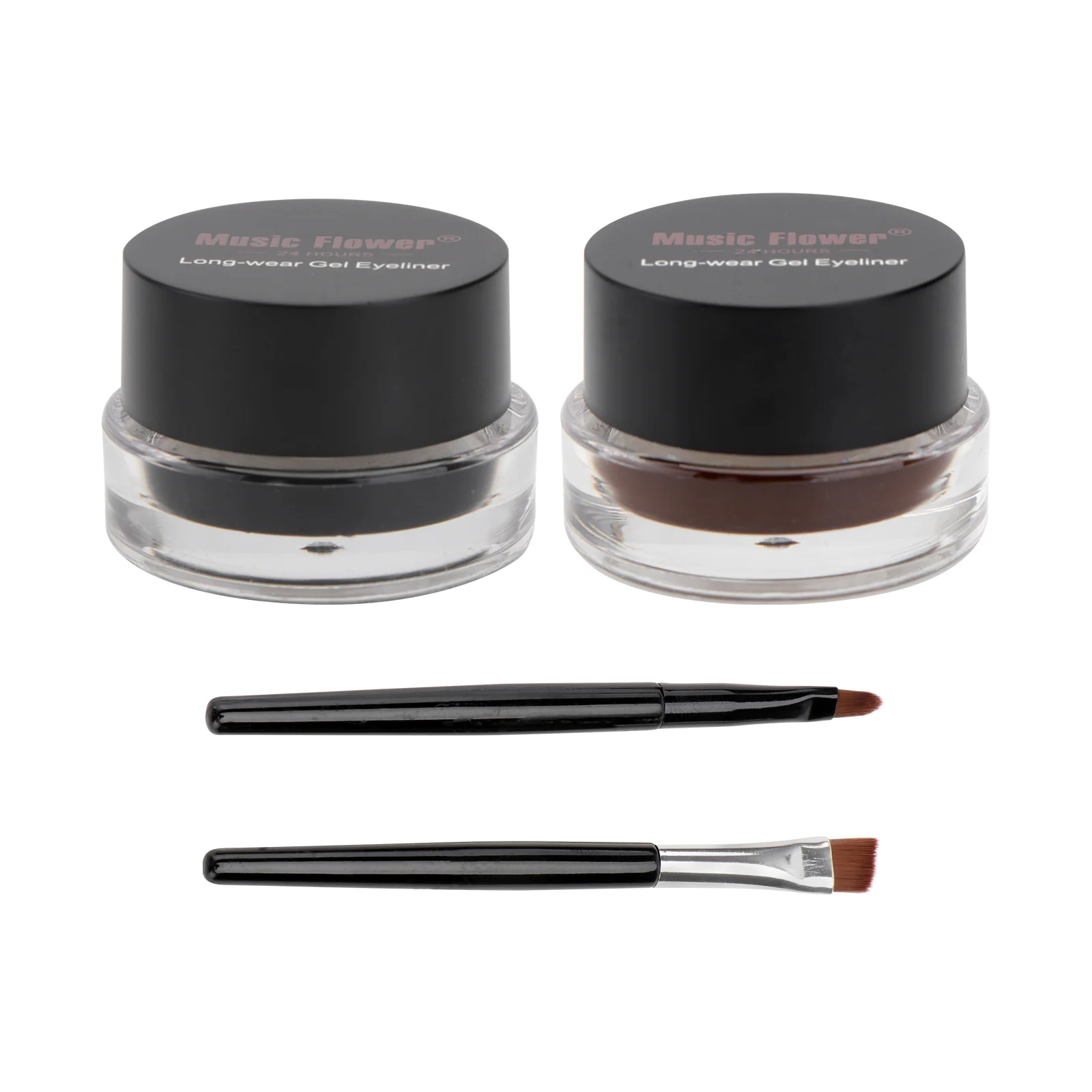 Eyeliner Eyebrow Brown Black Eyeshadow Set Brush Smudge Proof Glitter Light Dark Cream
Eyeliner Eyebrow Brown Black Eyeshadow Set Brush Smudge Proof Glitter Light Dark Cream