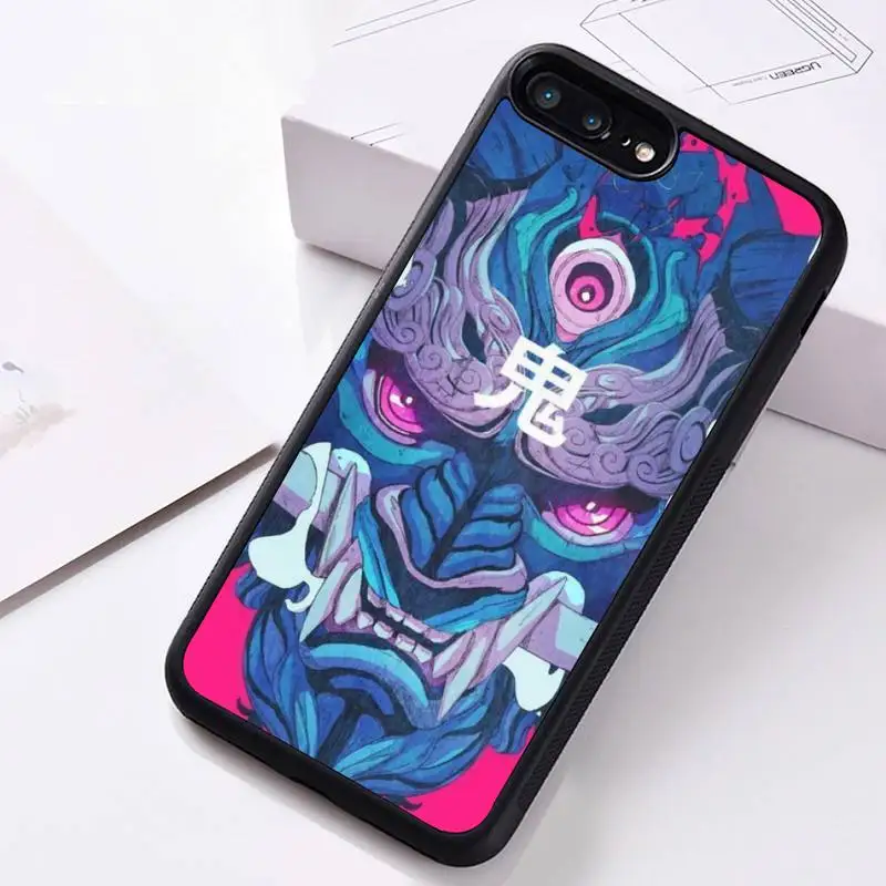 Samurai Oni Mask Phone Case Rubber For iphone 12 11 Pro Max Mini XS Max 8 7 6 6S Plus X 5S SE 2020 XR cover
Samurai Oni Mask Phone Case Rubber For iphone 12 11 Pro Max Mini XS Max 8 7 6 6S Plus X 5S SE 2020 XR cover