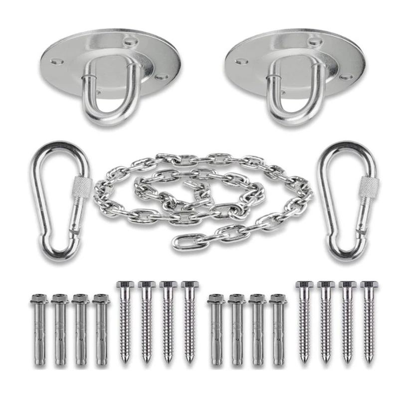 Anchor Ceiling Mount Kit With Chain For Swing,Hammock,Wall Mount Hook For Yoga Straps,Ceiling Bracket For Gymnastic Ring
Anchor Ceiling Mount Kit With Chain For Swing,Hammock,Wall Mount Hook For Yoga Straps,Ceiling Bracket For Gymnastic Ring