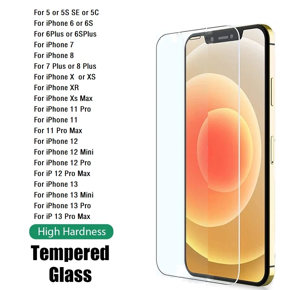 Glass for IPhone 13 12 Pro MAX Plus 7 8 6 11 X XR XS 5 SE Screen Protector Ultra Thin 9H Protective Tempered Glass
Glass for IPhone 13 12 Pro MAX Plus 7 8 6 11 X XR XS 5 SE Screen Protector Ultra Thin 9H Protective Tempered Glass