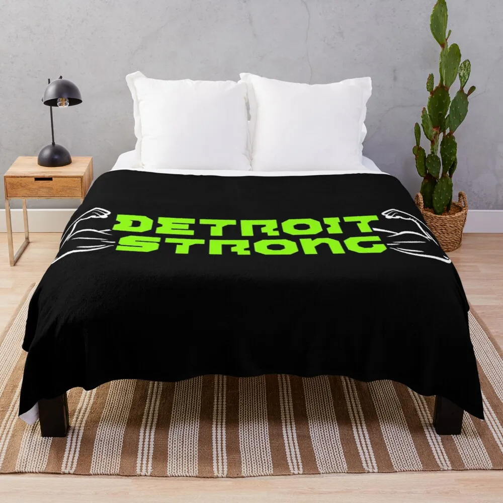 Keep SpiritDetroit Strong Throw Blanket Sofa Blanket With Tassels Synthetic Skin Blanket Beach Blanket Double Blanket
Keep SpiritDetroit Strong Throw Blanket Sofa Blanket With Tassels Synthetic Skin Blanket Beach Blanket Double Blanket