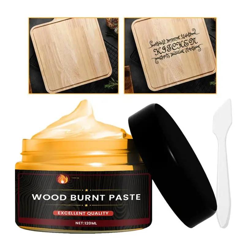 Wood Burning Paste Easy To Apply Burn Paste For Wood Craft Combustion Gel DIY Pyrography Accessories For Cloth Camping Paper
Wood Burning Paste Easy To Apply Burn Paste For Wood Craft Combustion Gel DIY Pyrography Accessories For Cloth Camping Paper