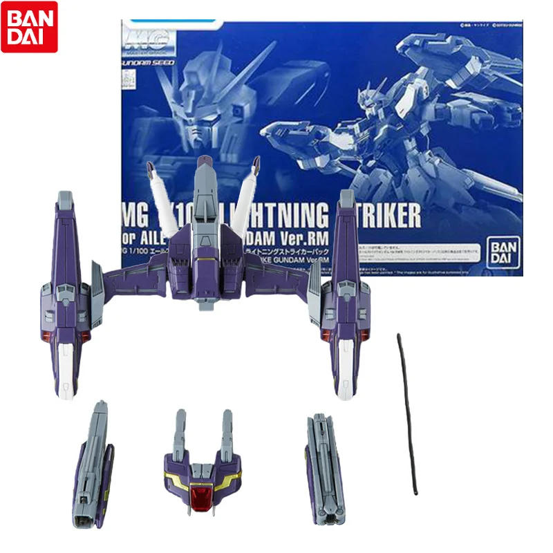Bandai Genuine Gundam Model Kit Anime Figure MG 1/100 Lightning Striker Collection Gunpla Anime Action Figure Without Body
Bandai Genuine Gundam Model Kit Anime Figure MG 1/100 Lightning Striker Collection Gunpla Anime Action Figure Without Body