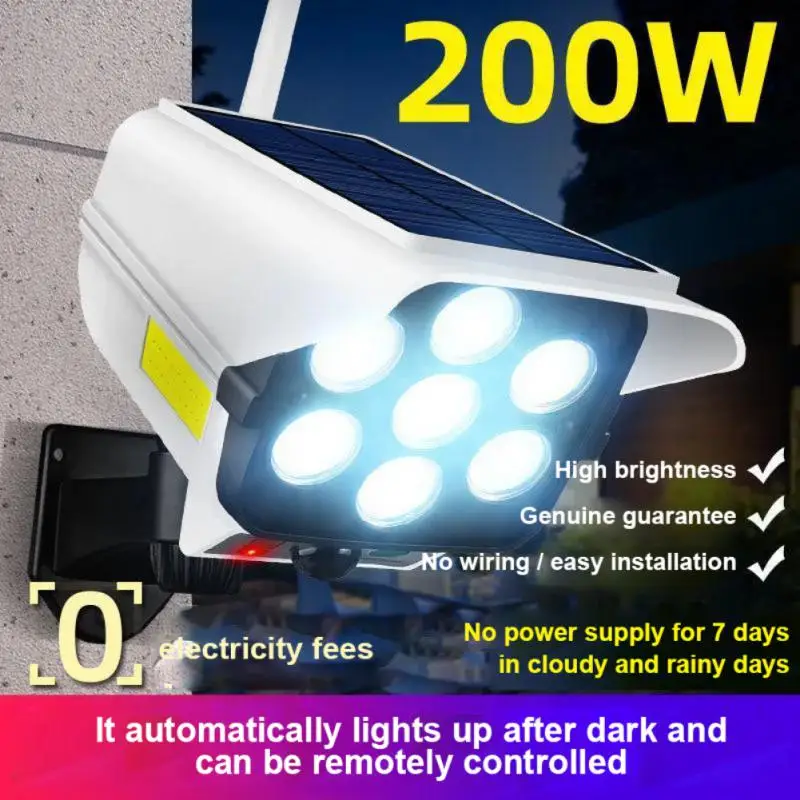 LED Solar Light Outdoor Motion Sensor Solar Power Lamp Security Dummy Camera Wireless Outdoor Flood Light Garden Solar Lamps
LED Solar Light Outdoor Motion Sensor Solar Power Lamp Security Dummy Camera Wireless Outdoor Flood Light Garden Solar Lamps