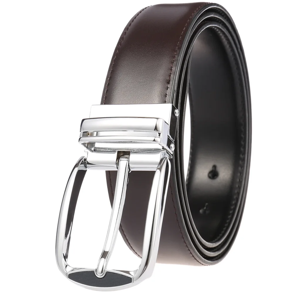 Fashionable New Pin Buckle Belt Cowhide Casual Men's Luxury Brand Niche Design Versatile Golf Leather Perforated Belt Brown A035
Fashionable New Pin Buckle Belt Cowhide Casual Men's Luxury Brand Niche Design Versatile Golf Leather Perforated Belt Brown A035