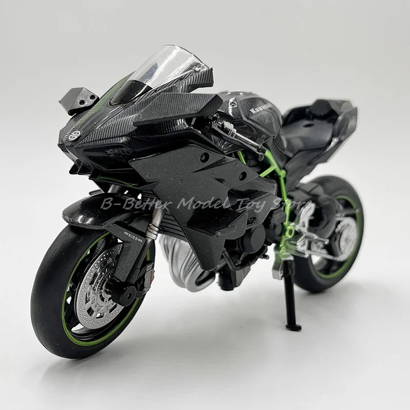 1:12 Diecast Motorcycle Model Toy Kawasaki Ninja H2R Sport Bike Replica With Sound & Light
1:12 Diecast Motorcycle Model Toy Kawasaki Ninja H2R Sport Bike Replica With Sound & Light
