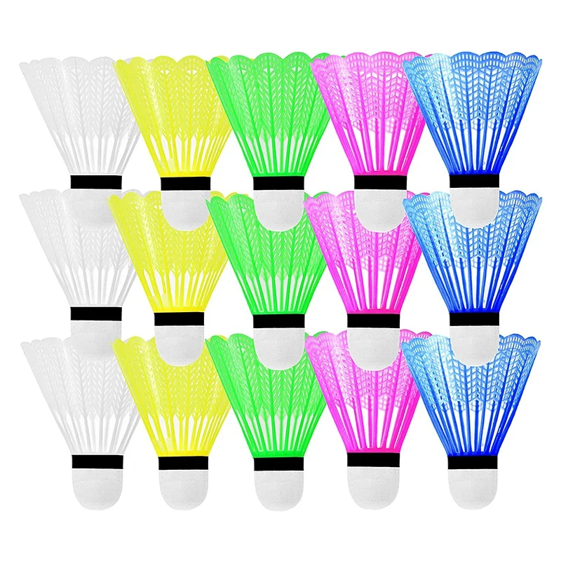 15Pcs Badminton,Professional Badminton Balls,For Adults And Children, Perfect For Indoor Outdoor Sports Training
15Pcs Badminton,Professional Badminton Balls,For Adults And Children, Perfect For Indoor Outdoor Sports Training