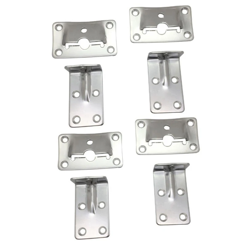 4 Set Marine Grade Stainless Steel Table Bracket Set Removable Multiple Usage For House Boat Marine Accessories Hardware
4 Set Marine Grade Stainless Steel Table Bracket Set Removable Multiple Usage For House Boat Marine Accessories Hardware