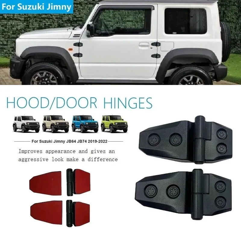 For Jimny Car Engine Hood Door Hinge Decoration Cover Stickers For Suzuki Jimny JB64 JB74 2018-2022 Auto Exterior Accessories
For Jimny Car Engine Hood Door Hinge Decoration Cover Stickers For Suzuki Jimny JB64 JB74 2018-2022 Auto Exterior Accessories