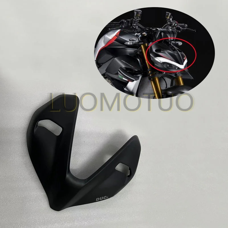 Motorcycle Front Fairing Fit For Ducati Streetfighter V4 V4S 2020-2022 Front Air Intake Cover Headlight Front Cover Guard
Motorcycle Front Fairing Fit For Ducati Streetfighter V4 V4S 2020-2022 Front Air Intake Cover Headlight Front Cover Guard