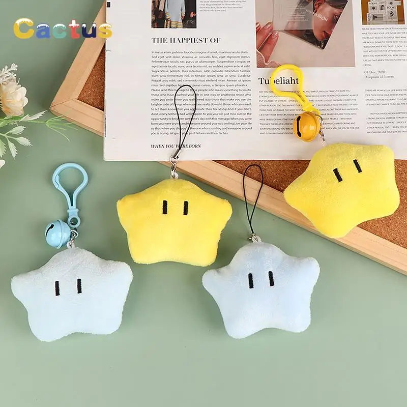 Kawaii Cartoon Plush Star Doll Keychain For Girls Cute Stars Bell Keyring Bag Pendant Backpack Decoration Accessories
Kawaii Cartoon Plush Star Doll Keychain For Girls Cute Stars Bell Keyring Bag Pendant Backpack Decoration Accessories