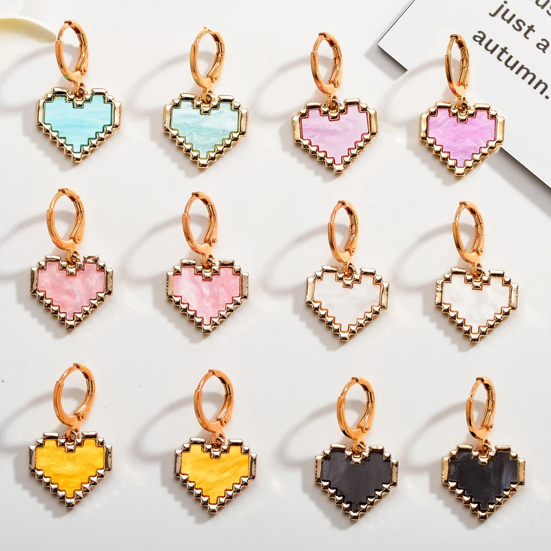 2 Pairs Heart Shaped Fashion Earrings 2022 Elegant Delicate Romantic Simple Ladies Pendant Necklace Bracelet DIY Making Jewelry
2 Pairs Heart Shaped Fashion Earrings 2022 Elegant Delicate Romantic Simple Ladies Pendant Necklace Bracelet DIY Making Jewelry
