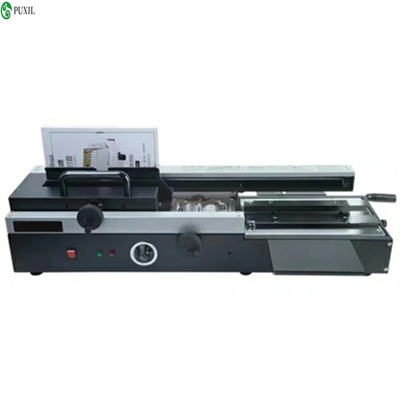 

A4 Size Hot Melt Glue Binding Machine Max 4cm Thickness Photo Album Book Paper Binder 200 books/hour High Efficiency 220V