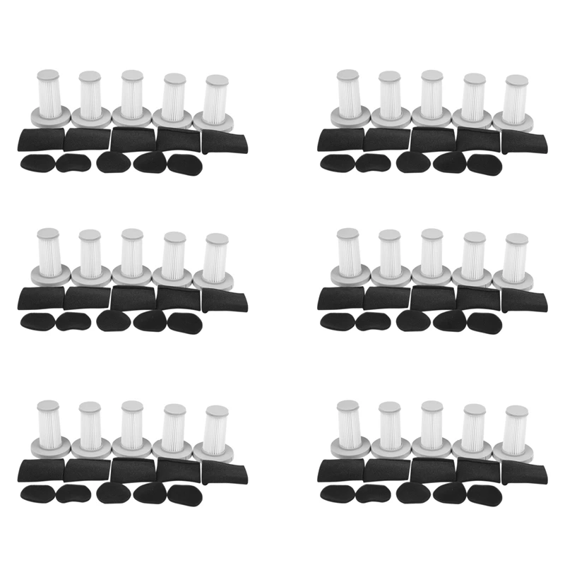 6X Handheld Vacuum Cleaner Hepa Filter Sponge Filter Kit For Xiaomi Deerma DX700 DX700S Vacuum Spare Parts Accessories
6X Handheld Vacuum Cleaner Hepa Filter Sponge Filter Kit For Xiaomi Deerma DX700 DX700S Vacuum Spare Parts Accessories