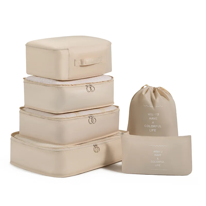 Waterproof Korean Version of The Six-piece Travel Storage Bag Multi-functional Thickened Luggage Storage Bag 6-piece Set
Waterproof Korean Version of The Six-piece Travel Storage Bag Multi-functional Thickened Luggage Storage Bag 6-piece Set