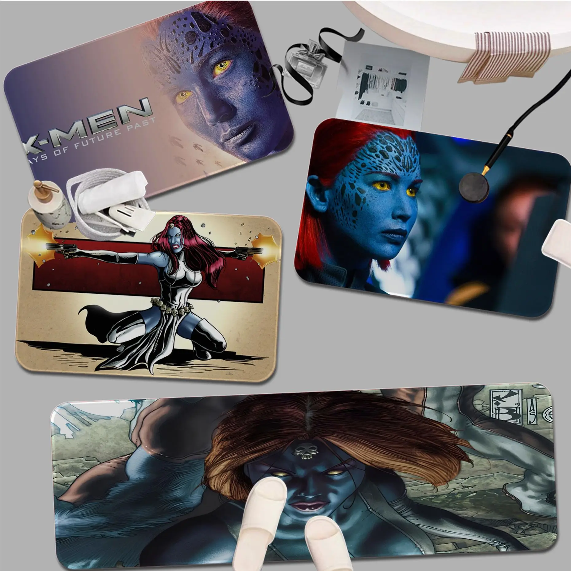 Marvel Legends Comic X-Men Animated Mystique Bath Mat Rectangle Anti-slip Home Soft Badmat Front Door Indoor Outdoor Mat Hotel
Marvel Legends Comic X-Men Animated Mystique Bath Mat Rectangle Anti-slip Home Soft Badmat Front Door Indoor Outdoor Mat Hotel