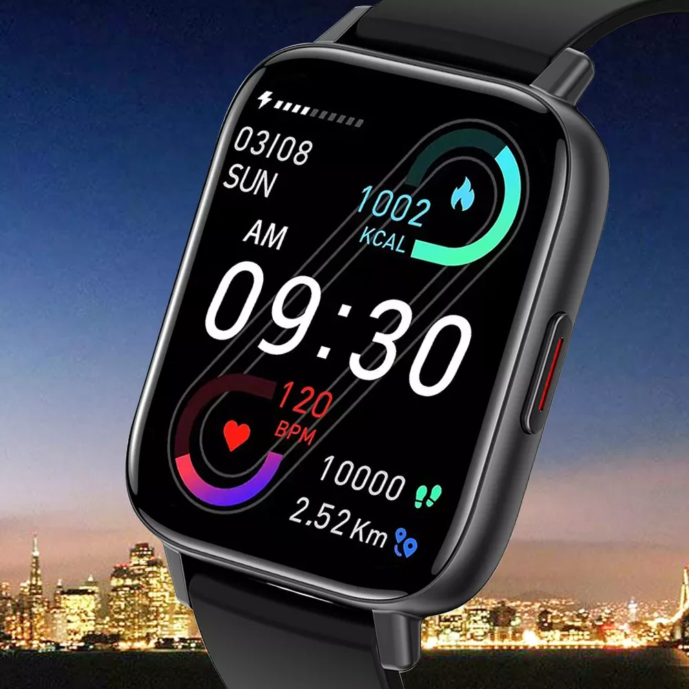 Smart Wacth Men 1.7inch Bluetooth answer dial call watches IP67 waterproof sport fitness smartwatch for women Heart rate monitor
Smart Wacth Men 1.7inch Bluetooth answer dial call watches IP67 waterproof sport fitness smartwatch for women Heart rate monitor