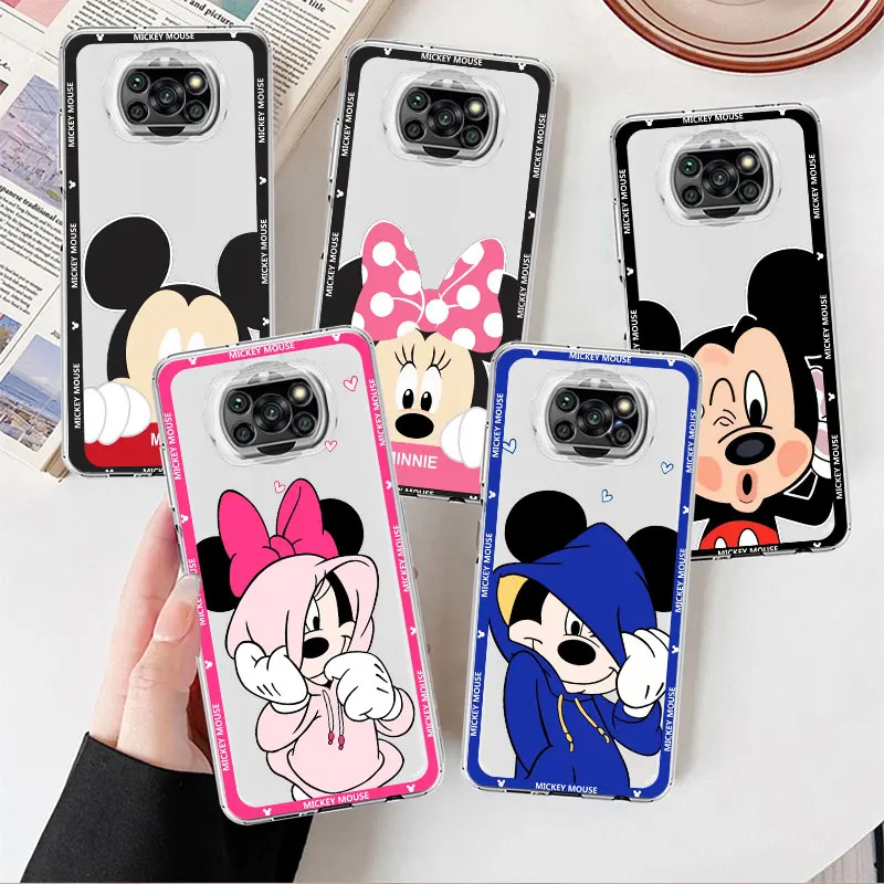 Clear Case For Xiaomi Mi Poco X3 NFC 11 Lite 11T Pro X4 F3 M4 M3 10T 9T 12 Note 10 F1 Soft Phone Cover Funny Mickey Minnie Funda
Clear Case For Xiaomi Mi Poco X3 NFC 11 Lite 11T Pro X4 F3 M4 M3 10T 9T 12 Note 10 F1 Soft Phone Cover Funny Mickey Minnie Funda