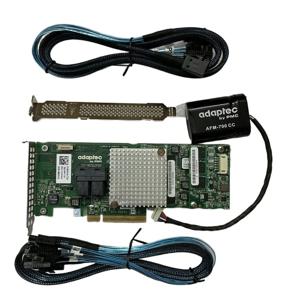 ASR-8805 PCI-E 3,0 SAS/SATA/SSD RAID карта контроллера 12 Гб/с + AFM-700 + кабель 2P 8643
ASR-8805 PCI-E 3,0 SAS/SATA/SSD RAID карта контроллера 12 Гб/с + AFM-700 + кабель 2P 8643