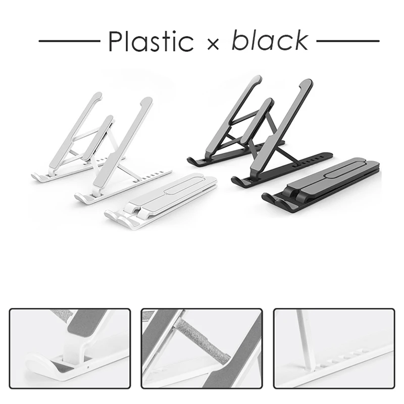 Laptop Stand Portable Desktop Computer Bracket Adjustable Notebook Holder Cooling Support for MacBook Tablet Accessories
Laptop Stand Portable Desktop Computer Bracket Adjustable Notebook Holder Cooling Support for MacBook Tablet Accessories