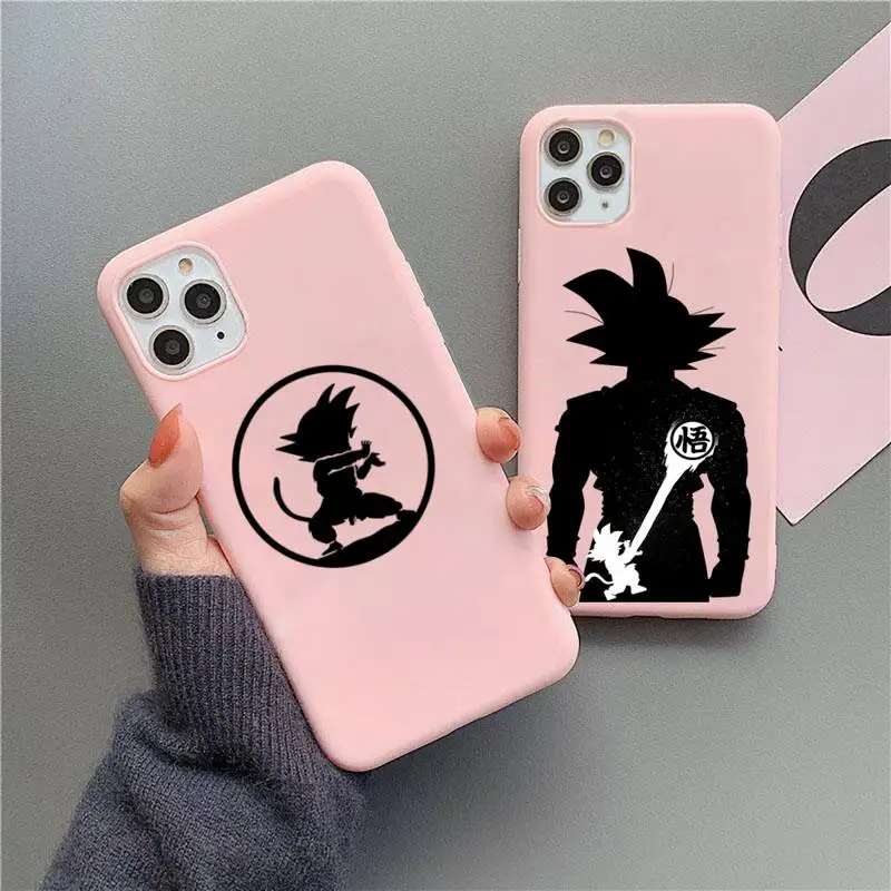 Anime Dragon Ball Phone Case For iphone 13 12 11 Pro Max Mini XS 8 7 6 6S Plus X SE 2020 XR Matte Candy Pink Silicone cover
Anime Dragon Ball Phone Case For iphone 13 12 11 Pro Max Mini XS 8 7 6 6S Plus X SE 2020 XR Matte Candy Pink Silicone cover