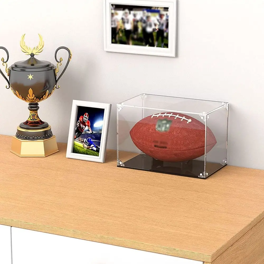 Acrylic Football Display Case with Mirror Back Clear Football Case Memorabilia Box Dust-Proof Showcase
Acrylic Football Display Case with Mirror Back Clear Football Case Memorabilia Box Dust-Proof Showcase