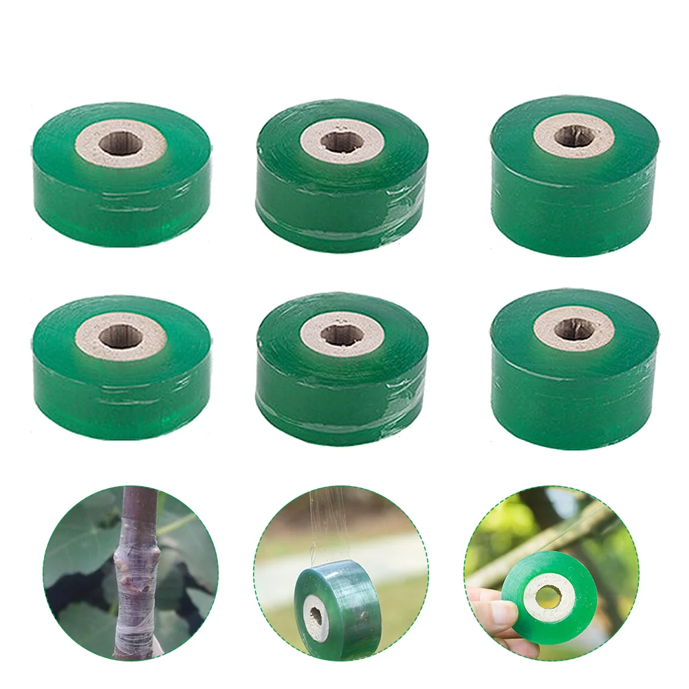6 Rolls Fruit Trees Grafting Tapes Plants Repair Tapes Floristry Grafting Film for Garden 
6 Rolls Fruit Trees Grafting Tapes Plants Repair Tapes Floristry Grafting Film for Garden