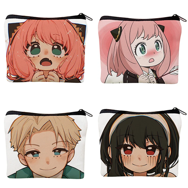 Spy X Family Anya Wallet Cartoon Anime Peripheral Card Holders Spy X Family Coin Purse Zipper Key Storage Bag Purse Kids Gifts
Spy X Family Anya Wallet Cartoon Anime Peripheral Card Holders Spy X Family Coin Purse Zipper Key Storage Bag Purse Kids Gifts