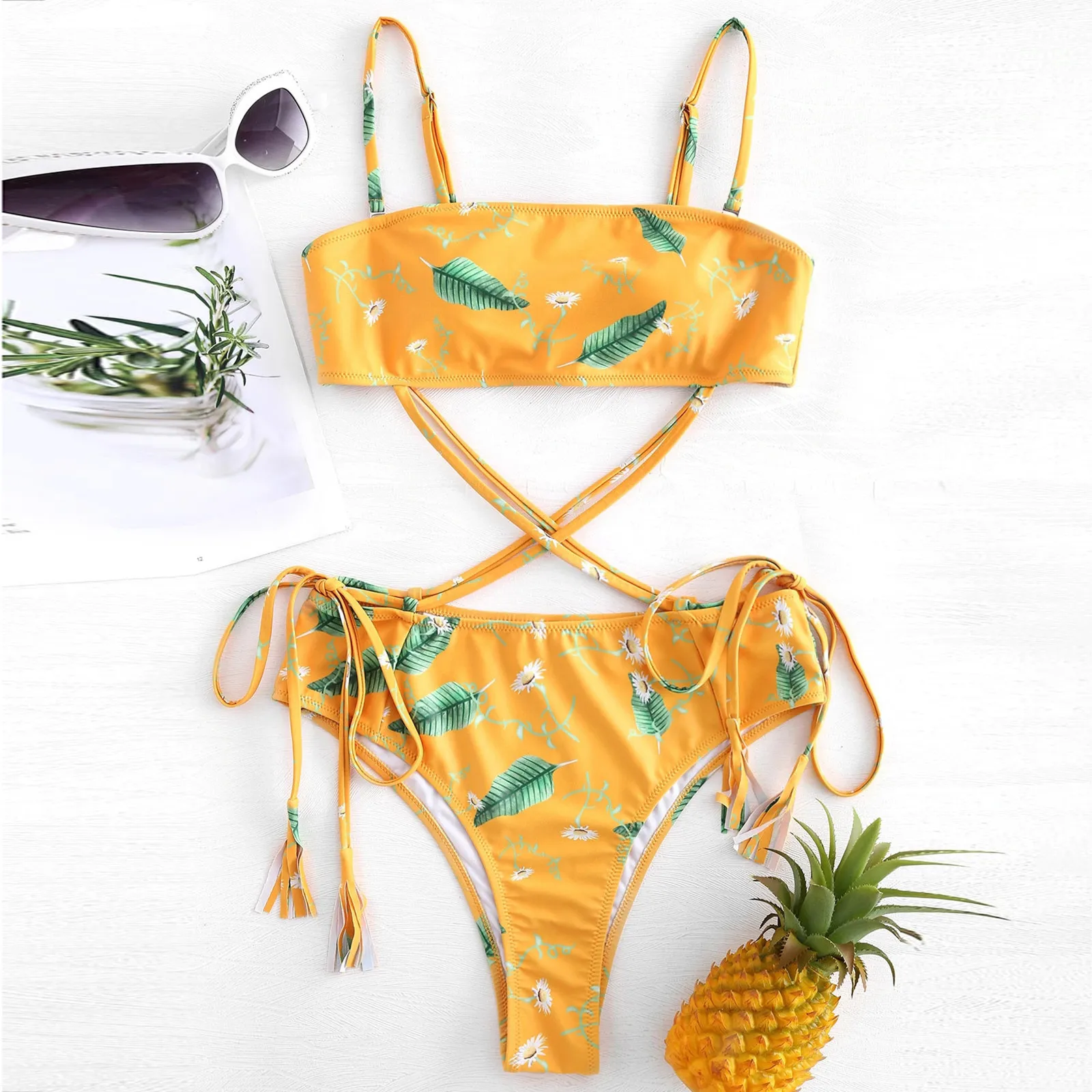Color Women Color Split Solid Multi Bikini Waist High Sexy Swimsuit Swimwears Tankinis Halter Swimsuits for Women with Shorts
Color Women Color Split Solid Multi Bikini Waist High Sexy Swimsuit Swimwears Tankinis Halter Swimsuits for Women with Shorts